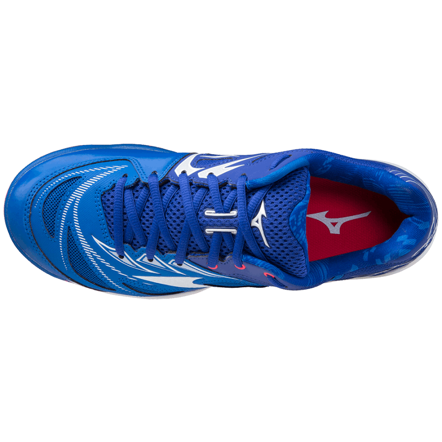 Mizuno Wave Fang Nx Princess Blue-White-Pink